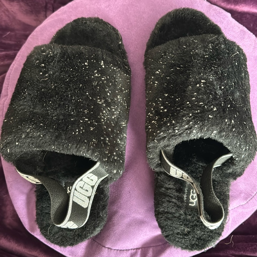 UGG fur lined slippers